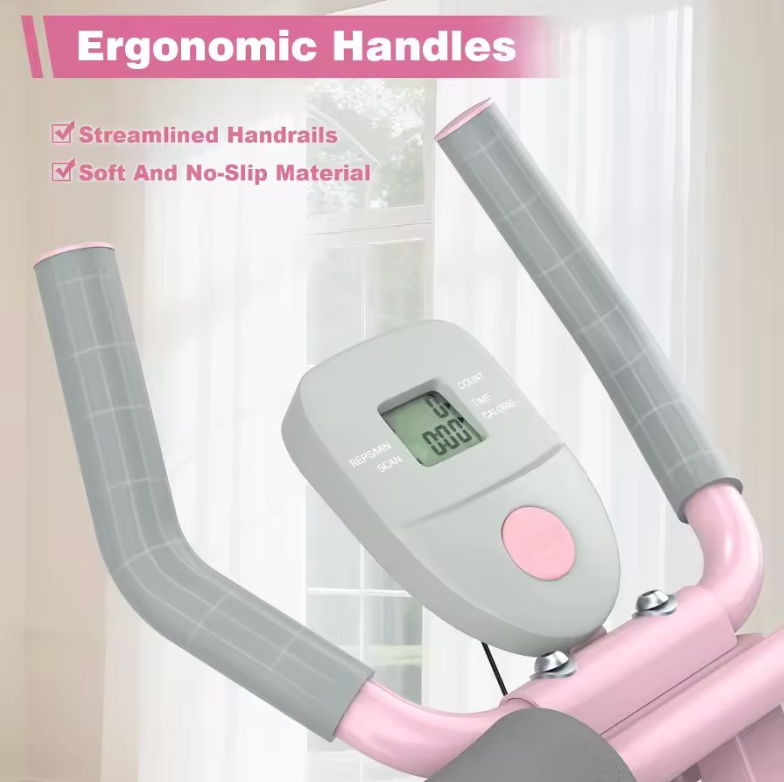 MERACH Adjustable Ab Trainer with LCD Monitor